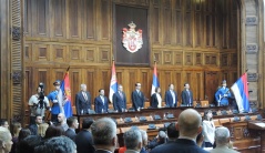 1. mart 2016. Prva sednica Prvog redovnog zasedanja Narodne skupštine Republike Srbije u 2016. godini